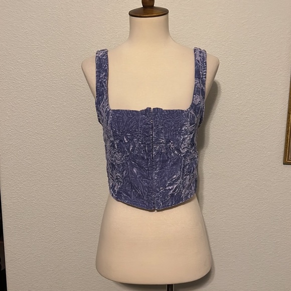 NEW Wild Fable velour crop tank top - Picture 3 of 14